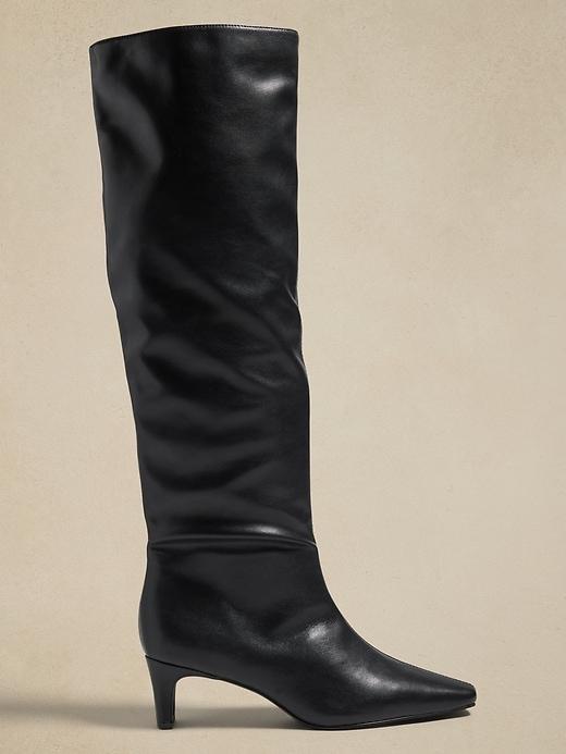 Vegan Tall Slouch Boot Product Image