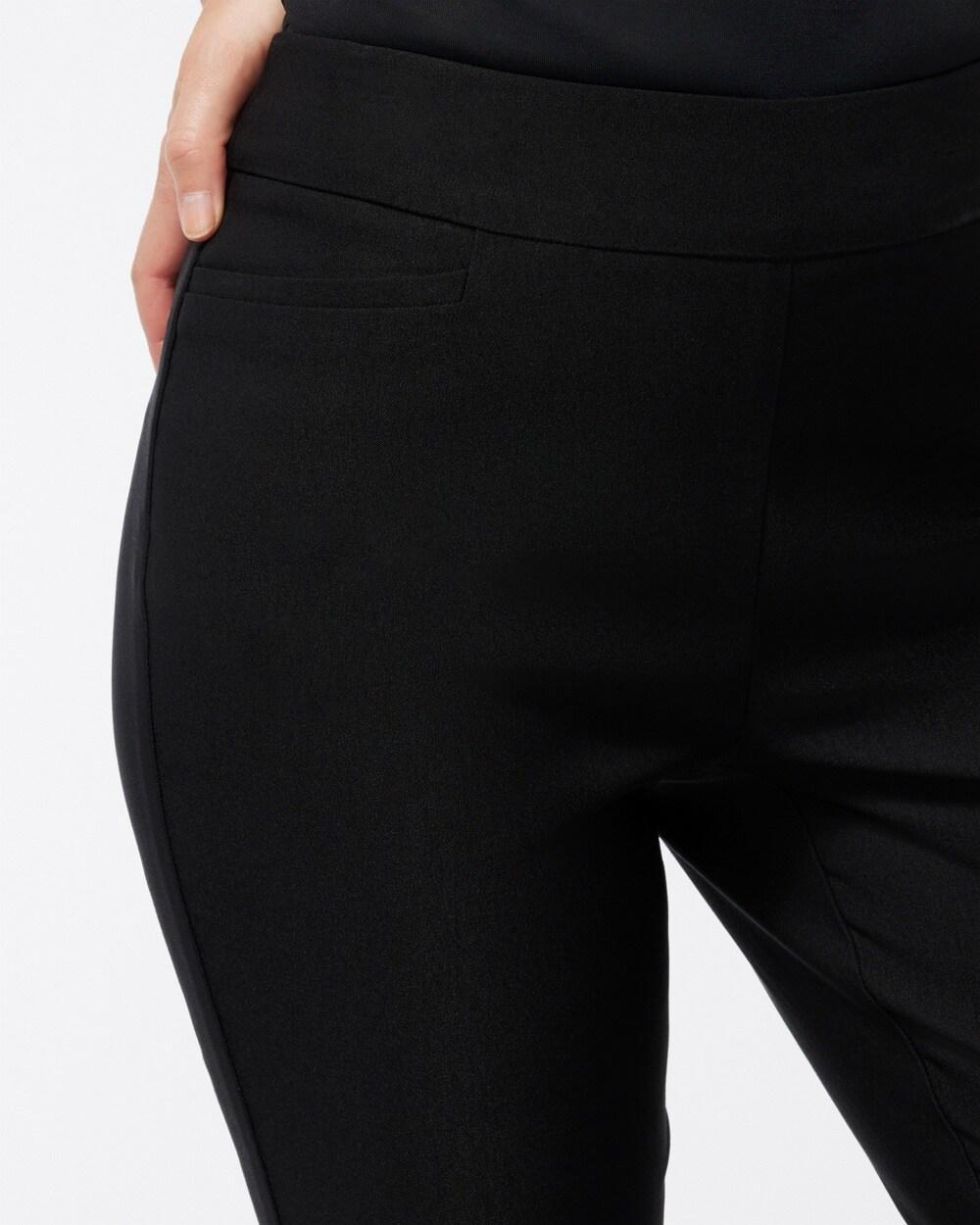 Poplin Cropped Pants Product Image