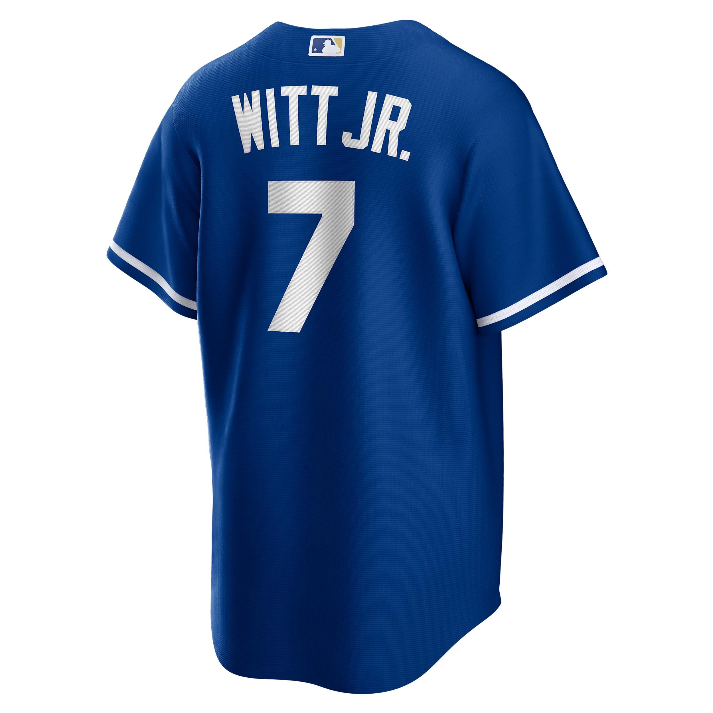 Bobby Witt Jr. Kansas City Royals Nike Mens MLB Replica Jersey | T770ROR4RY7-1Z0 Product Image