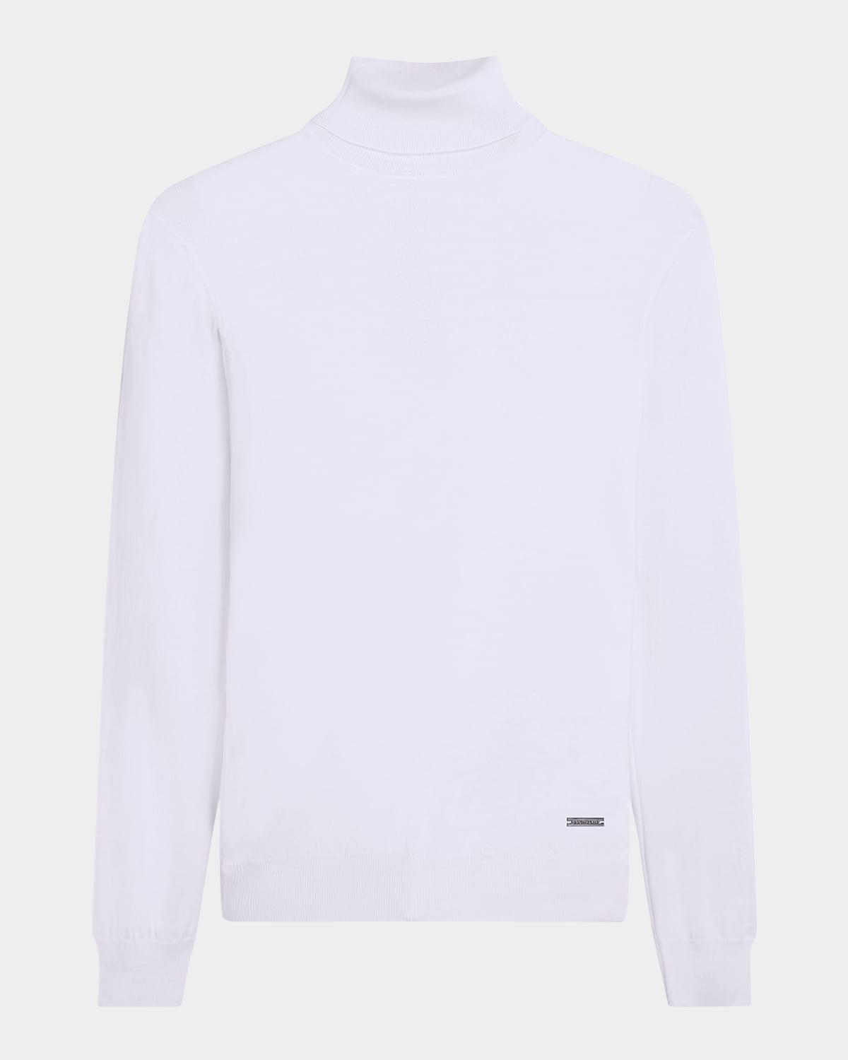 Mens Wool Turtleneck Sweater Product Image