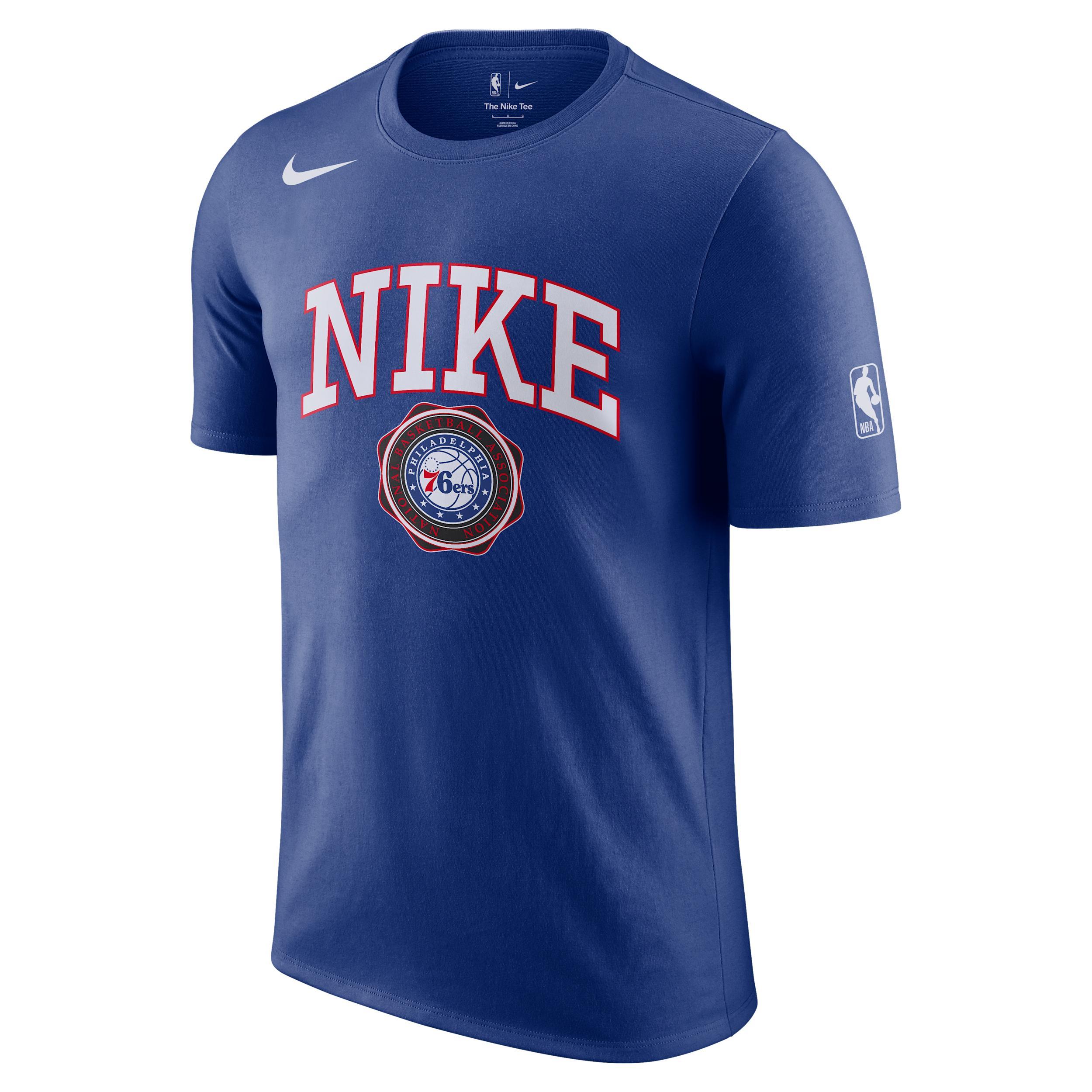 Philadelphia 76ers Essential Nike Mens NBA T-Shirt | HQ0537-495 Product Image
