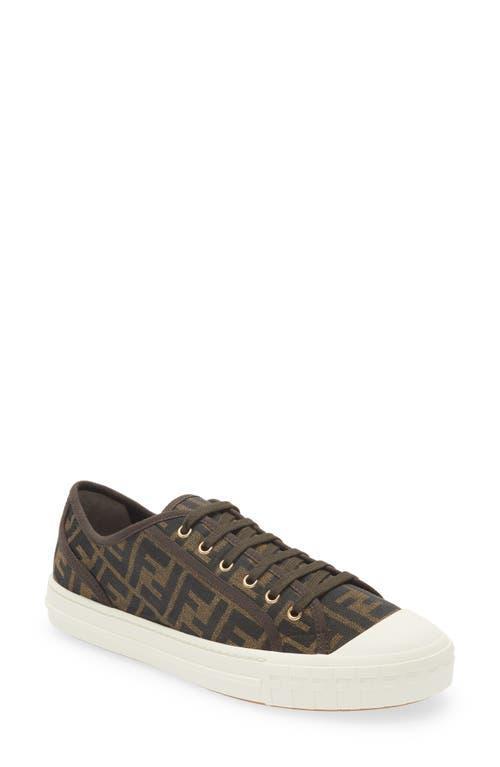 Mens New Summery Canvas Monogram Low Top Sneakers Product Image