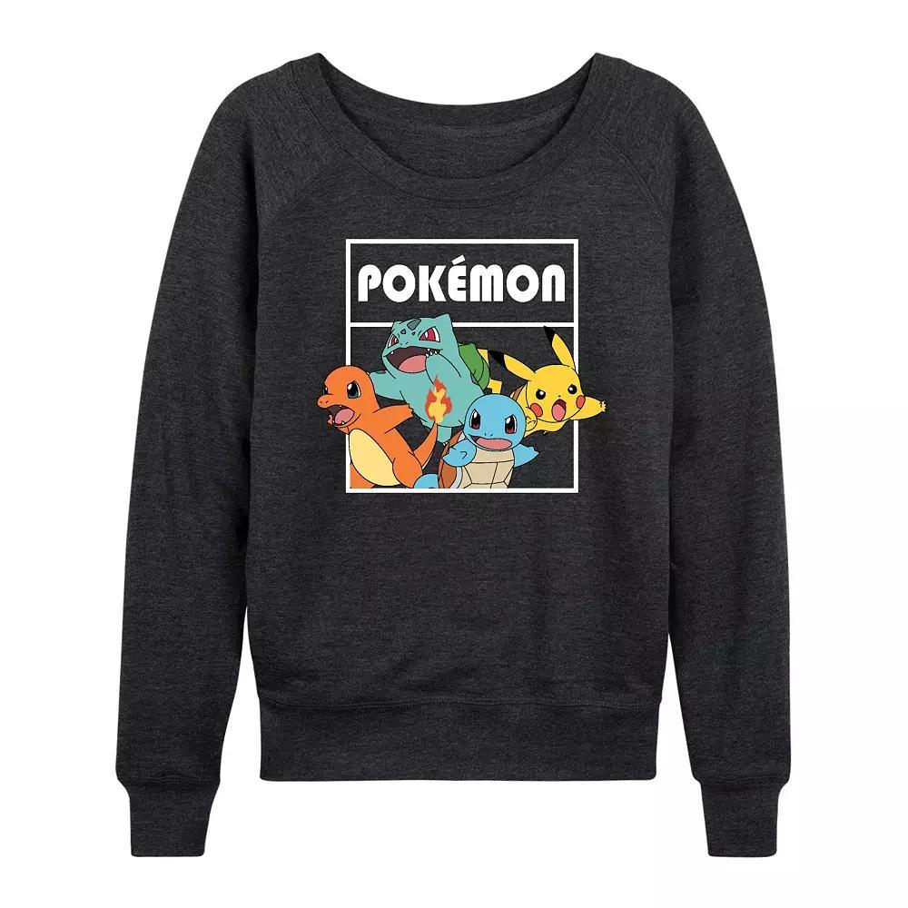 Women's Pokemon Team Pokemon French Terry Long Sleeve Tee,  Product Image