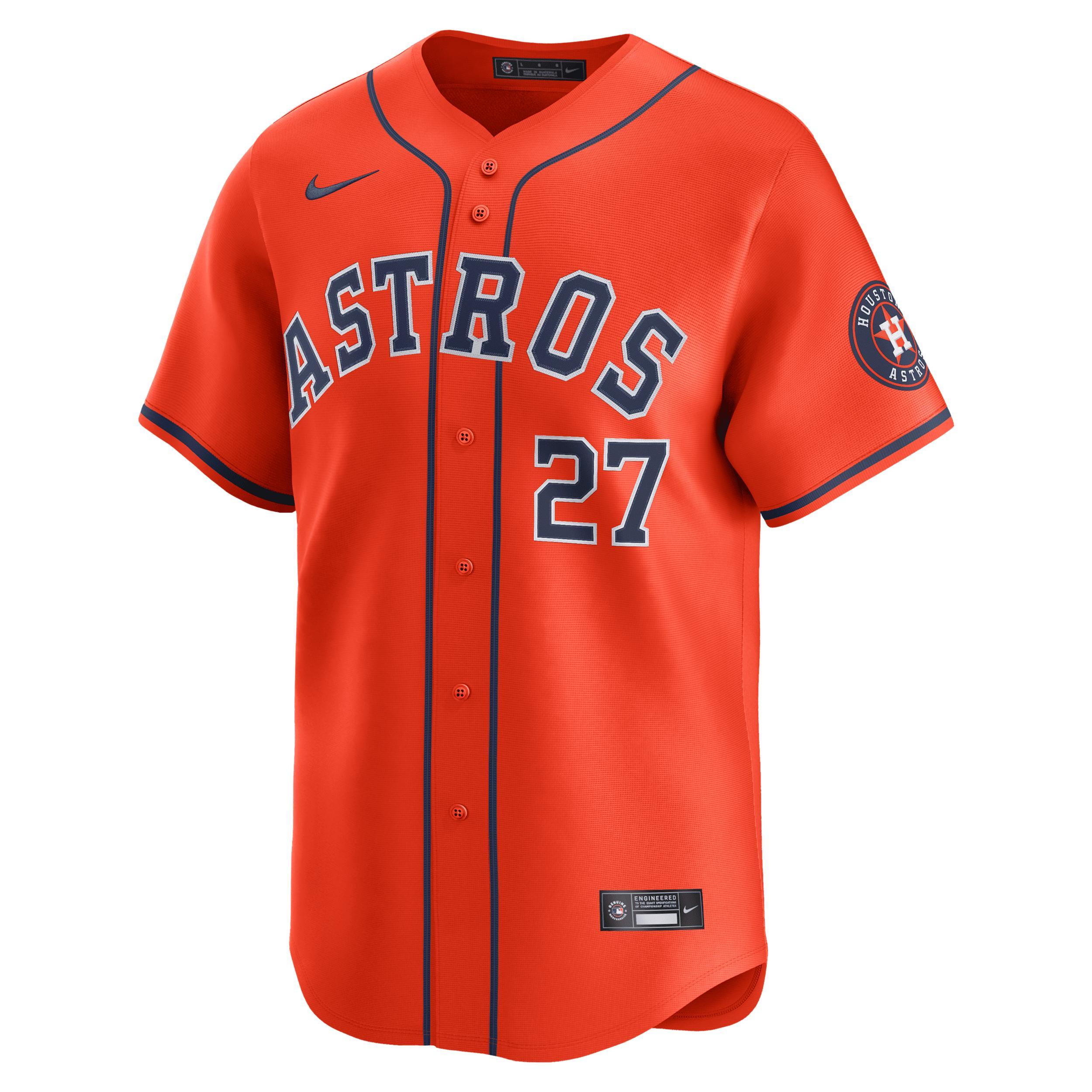 Jose Altuve Houston Astros Nike Mens Dri-FIT ADV MLB Limited Jersey | LM25HUHOHU9-457 Product Image