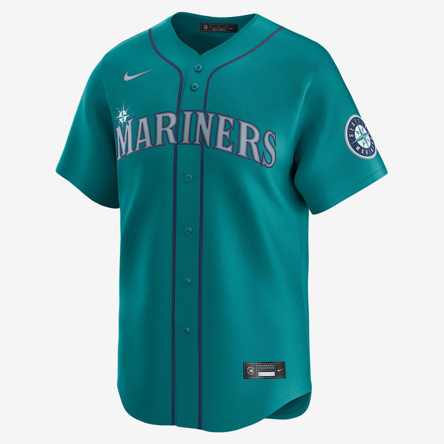 Julio Rodríguez Seattle Mariners Men's Nike Dri-FIT ADV MLB Limited Jersey Product Image