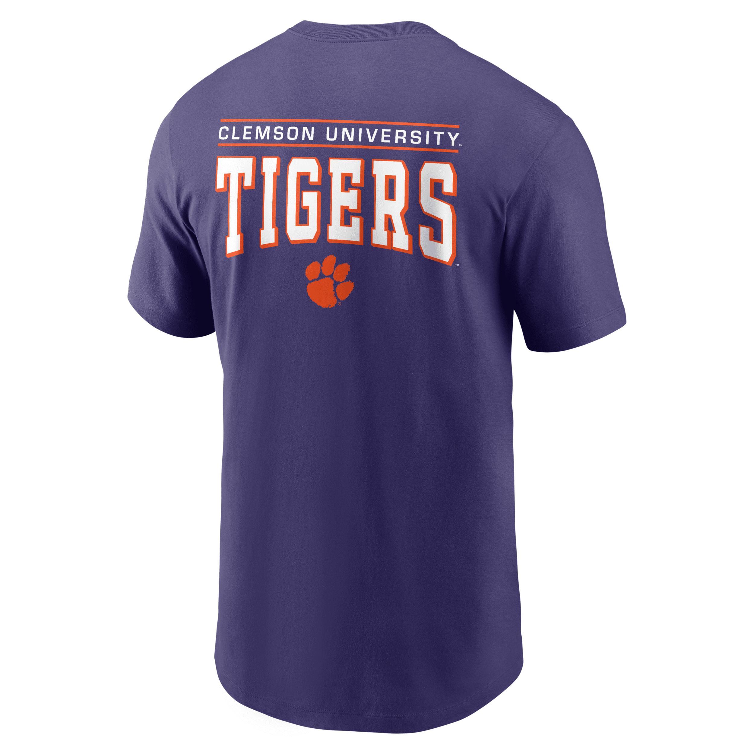 Men's Nike Purple Clemson Tigers 2-Hit T-Shirt,  Product Image