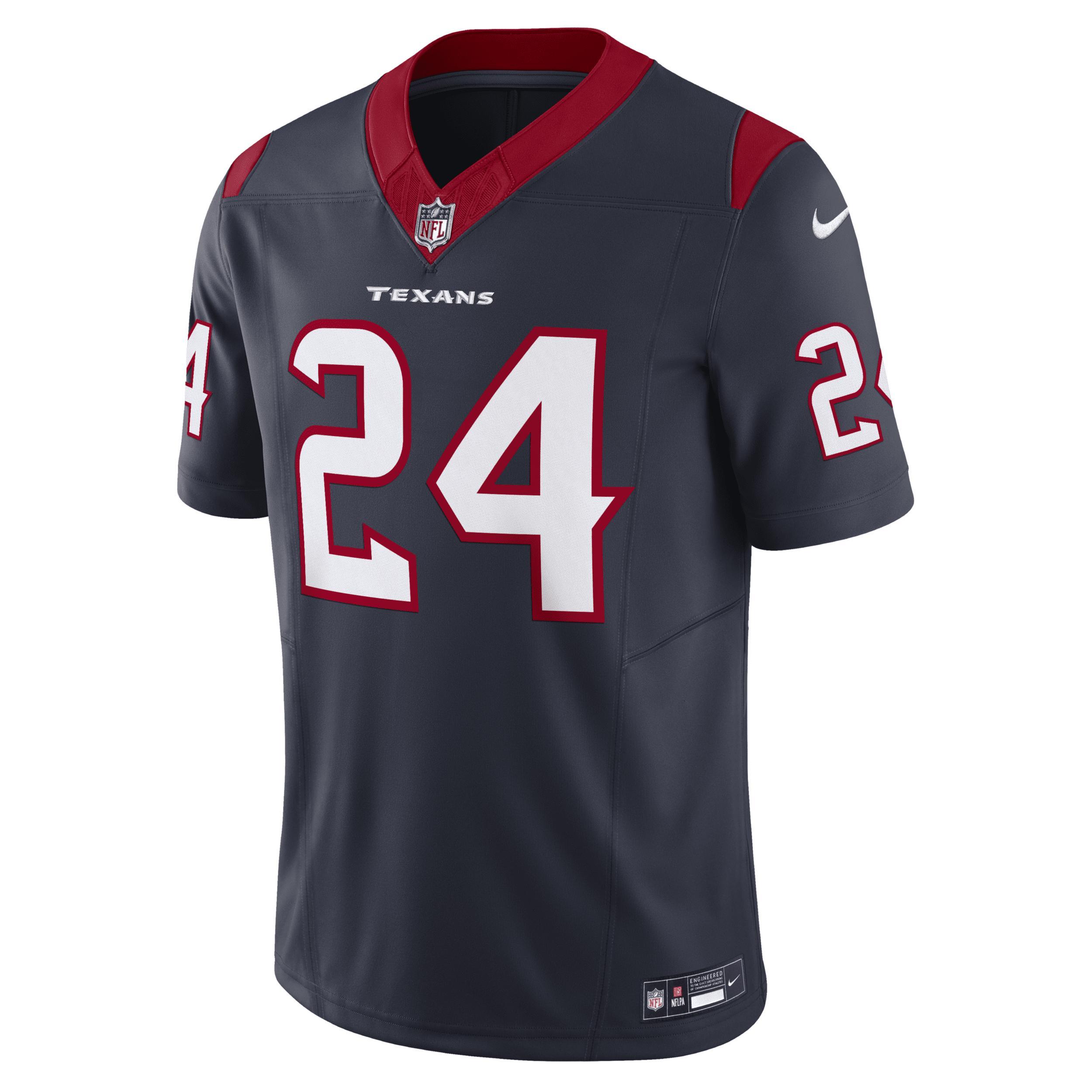 Mens Nike Derek Stingley Jr. Houston Texans Vapor F.U.S.E. Limited Alternate Jersey Product Image