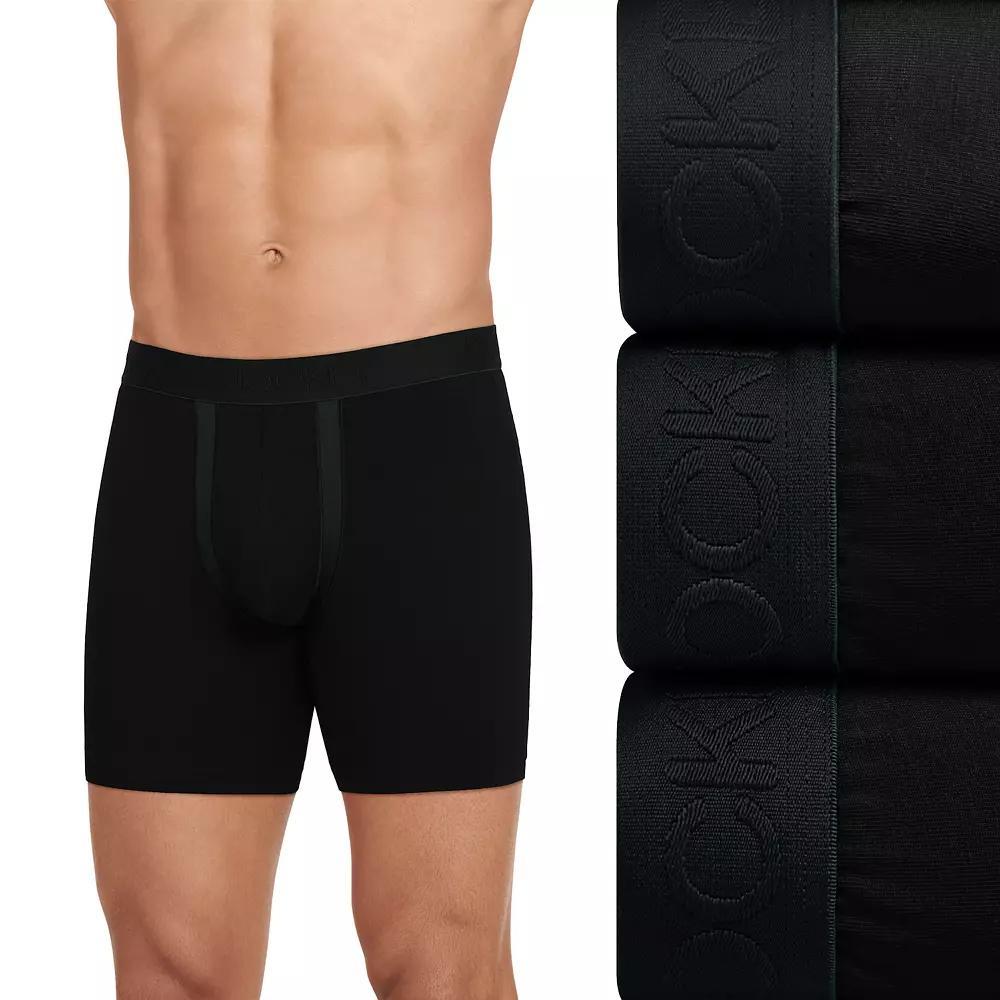 Men’s Jockey® 3-Pack Chafe Proof Pouch Cotton Stretch 6" Boxer Brief, Men's,  Product Image