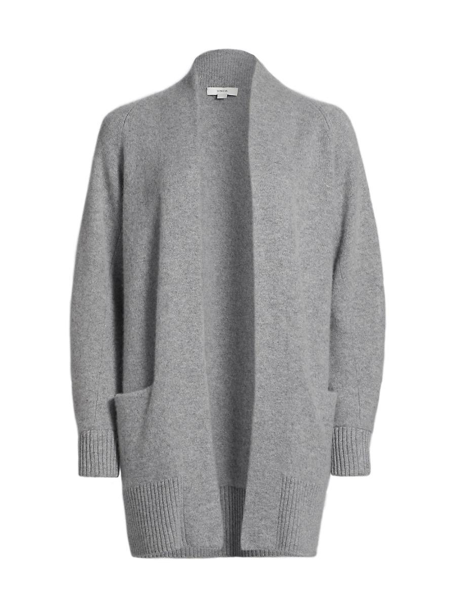 Cashmere Open-Front Cardigan Product Image