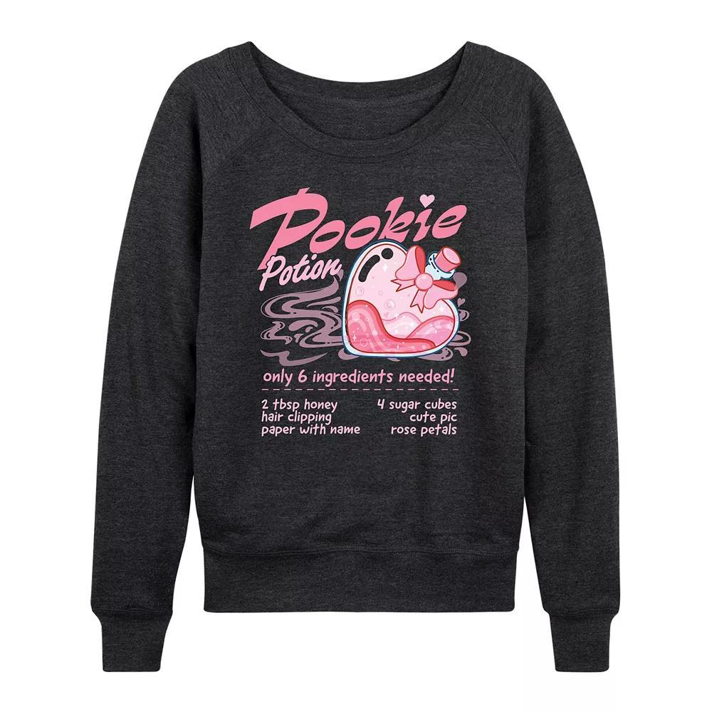 Women's Pookie Potion French Terry Long Sleeve Tee,  Product Image