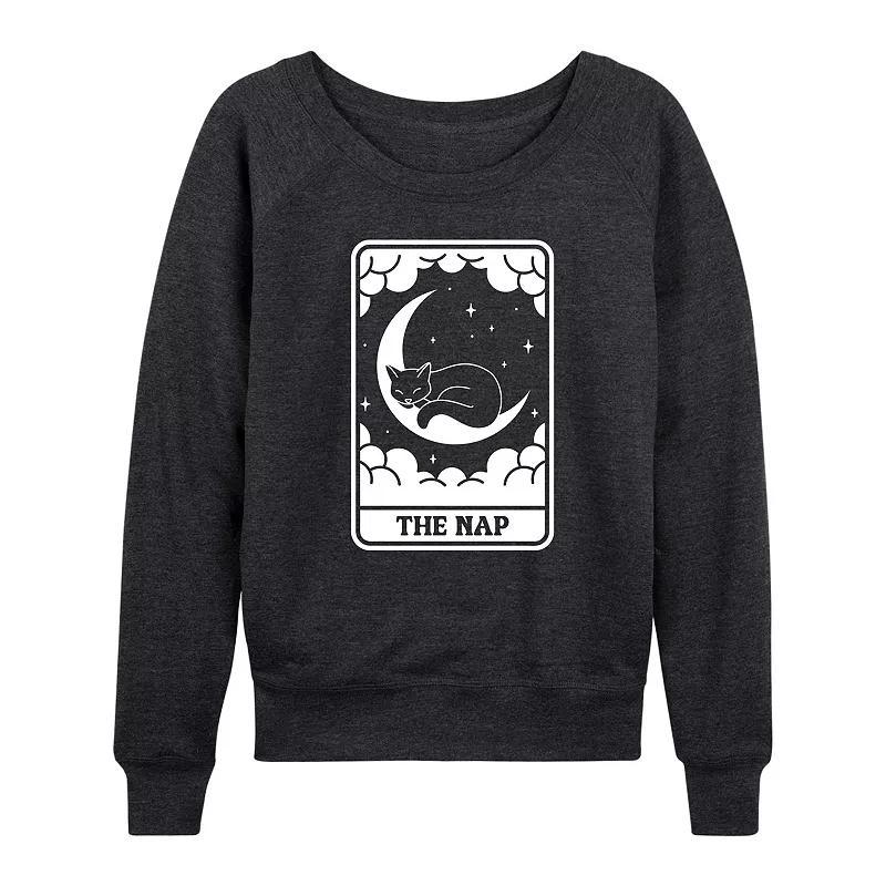 Women's The Nap Tarot French Terry Long Sleeve Tee, Girl's,  Product Image