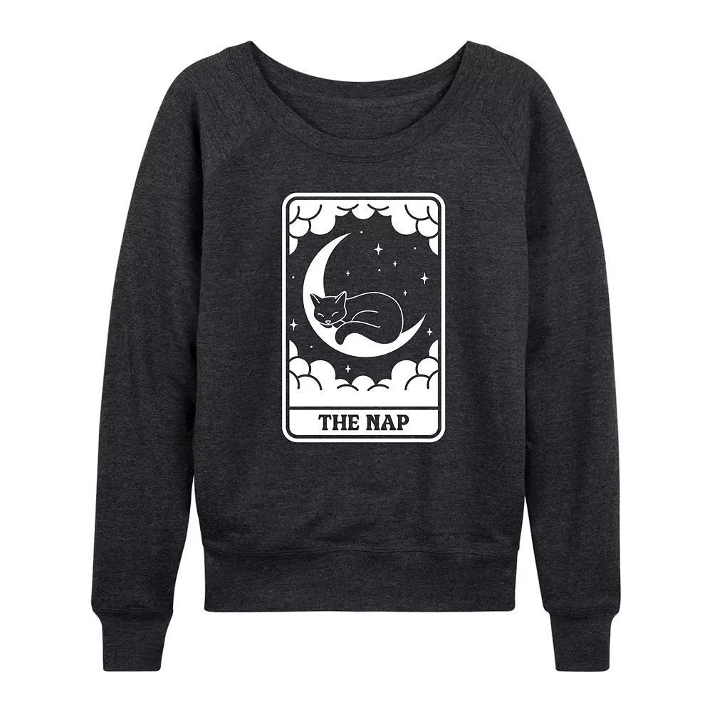 Women's The Nap Tarot French Terry Long Sleeve Tee, Girl's,  Product Image
