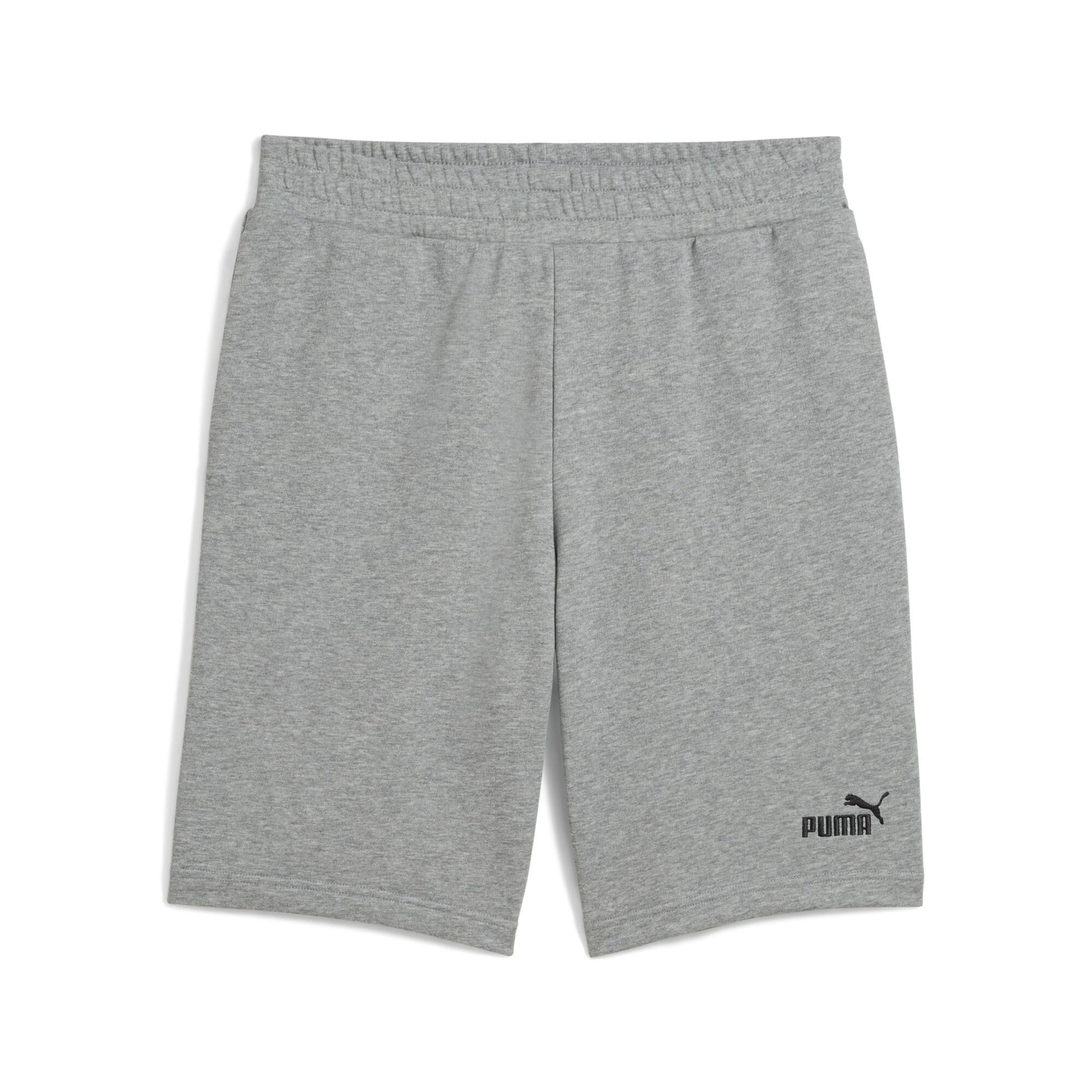 PUMA Essentials No. 1 Logo Men's 10" Shorts in Medium Grey Heather Product Image
