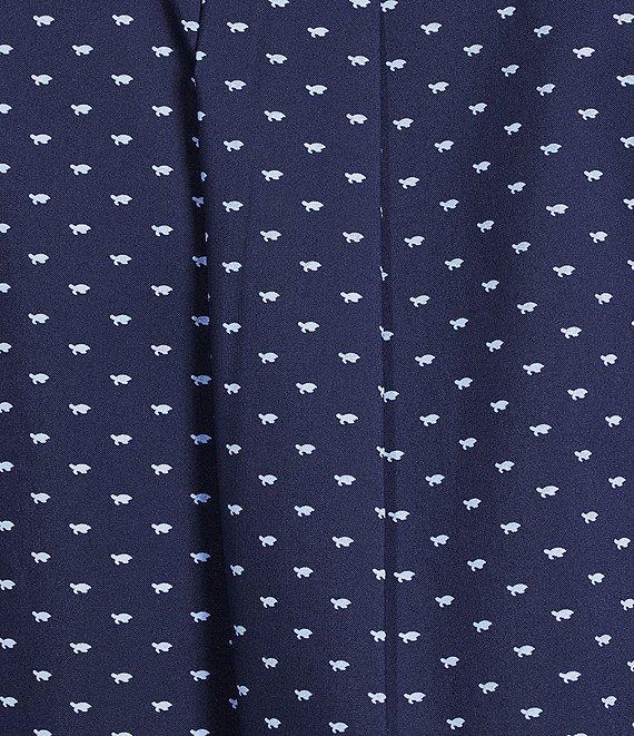 Roundtree & Yorke Big & Tall TravelSmart Easy Care Short Sleeve Turtle Print Sport Shirt Product Image