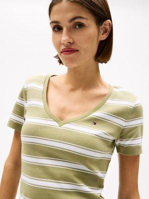 V-Neck Stripe Favorite T-Shirt Product Image