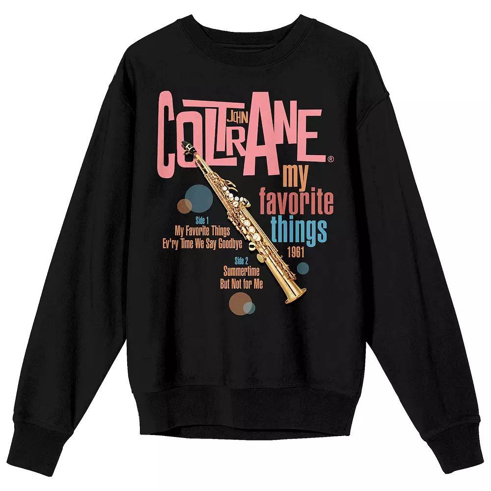 Men's John Coltrane My Favorite Graphic Sweatshirt,  Product Image