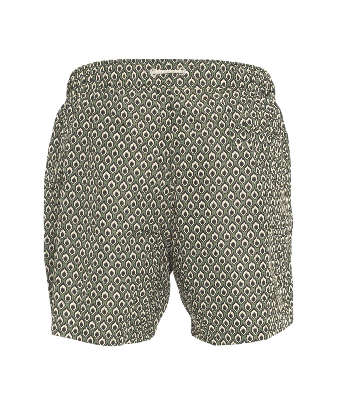 Swim shorts with pattern Product Image
