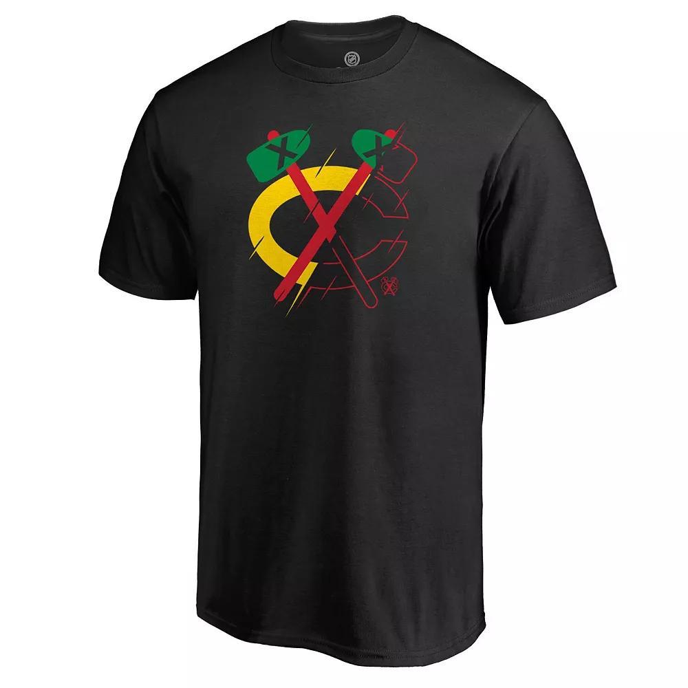 Mens Fanatics Branded Chicago hawks X-Ray T-Shirt Product Image