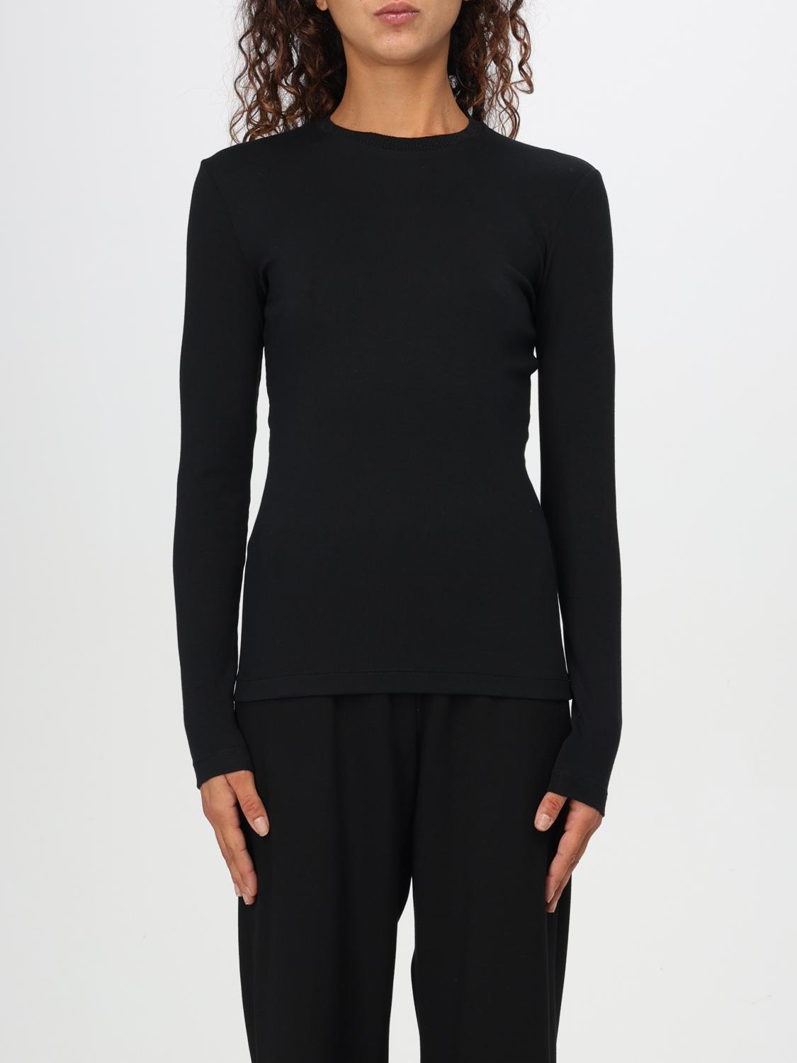 FABIANA FILIPPI Women's Long-sleeved T-shirt In Schwarz Product Image