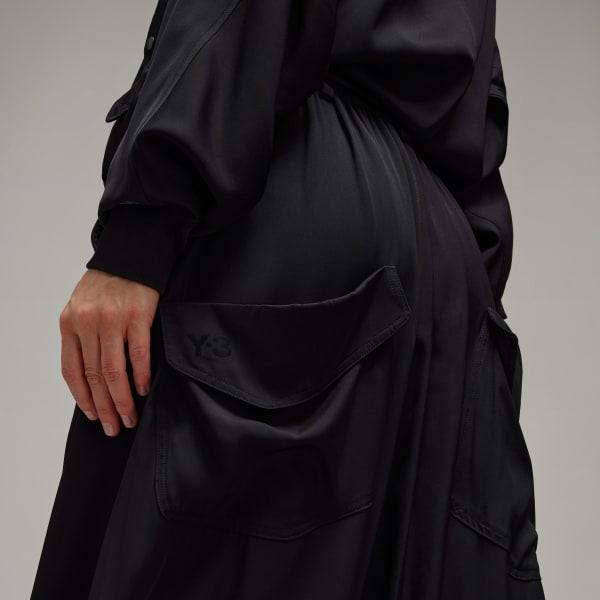 Y-3 Rayon Twill Wide Pants Product Image