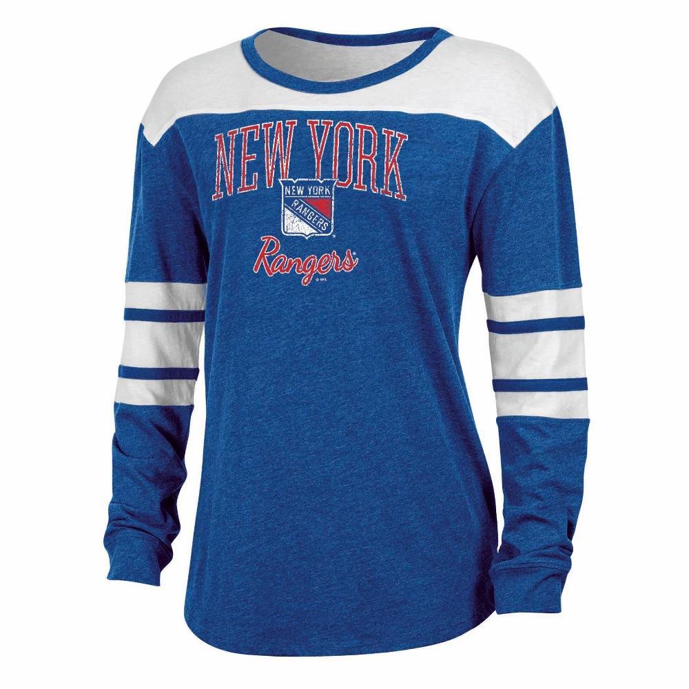 NHL New York Rangers Womens Long Sleeve Fashion T-Shirt Product Image