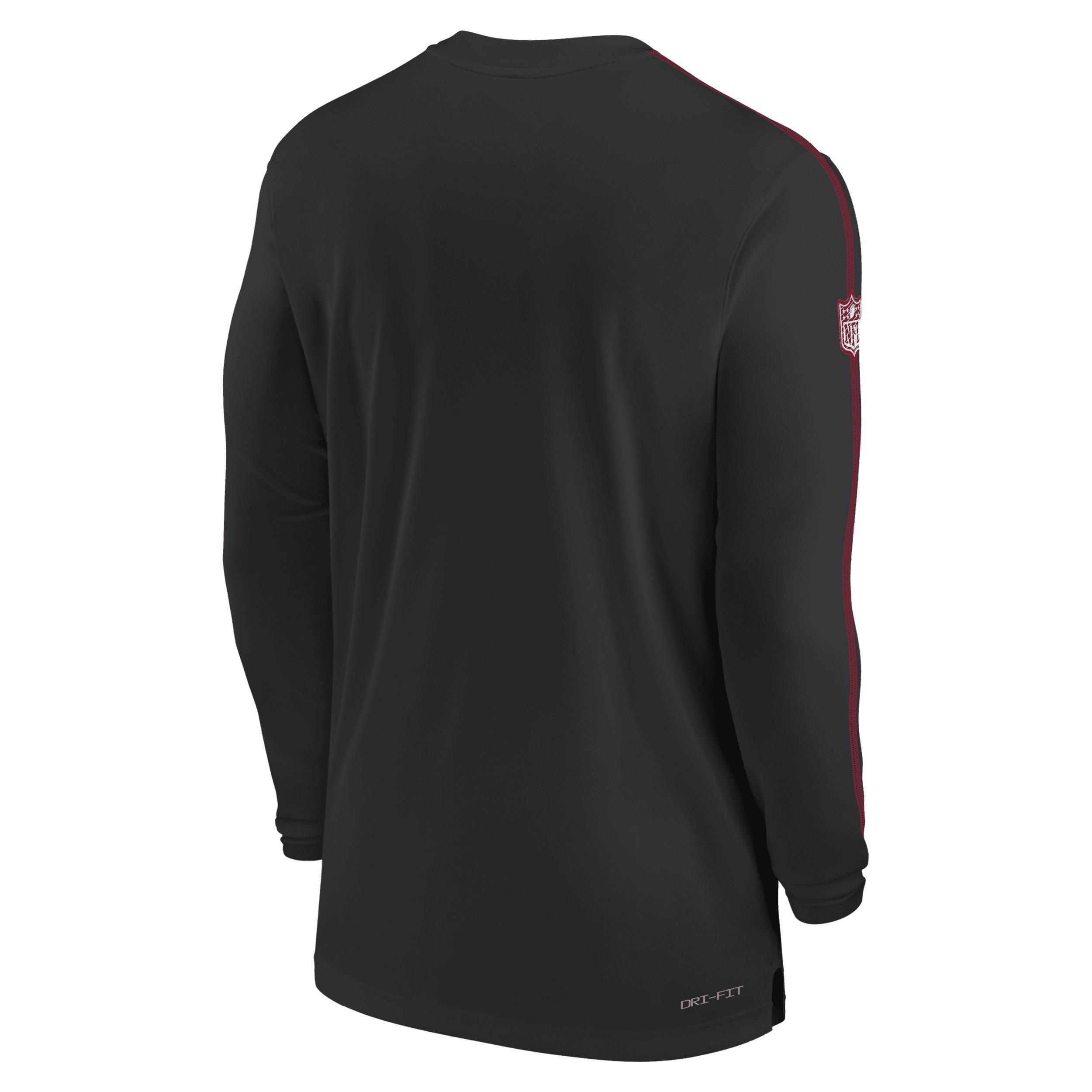 Buffalo Bills Sideline Coach Nike Men's Dri-FIT NFL Long-Sleeve Top Product Image