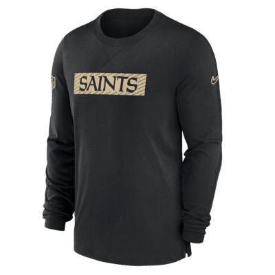 New York Giants Sideline Player Team Issue Menâs Nike Men's Dri-FIT Long-Sleeve Top Product Image