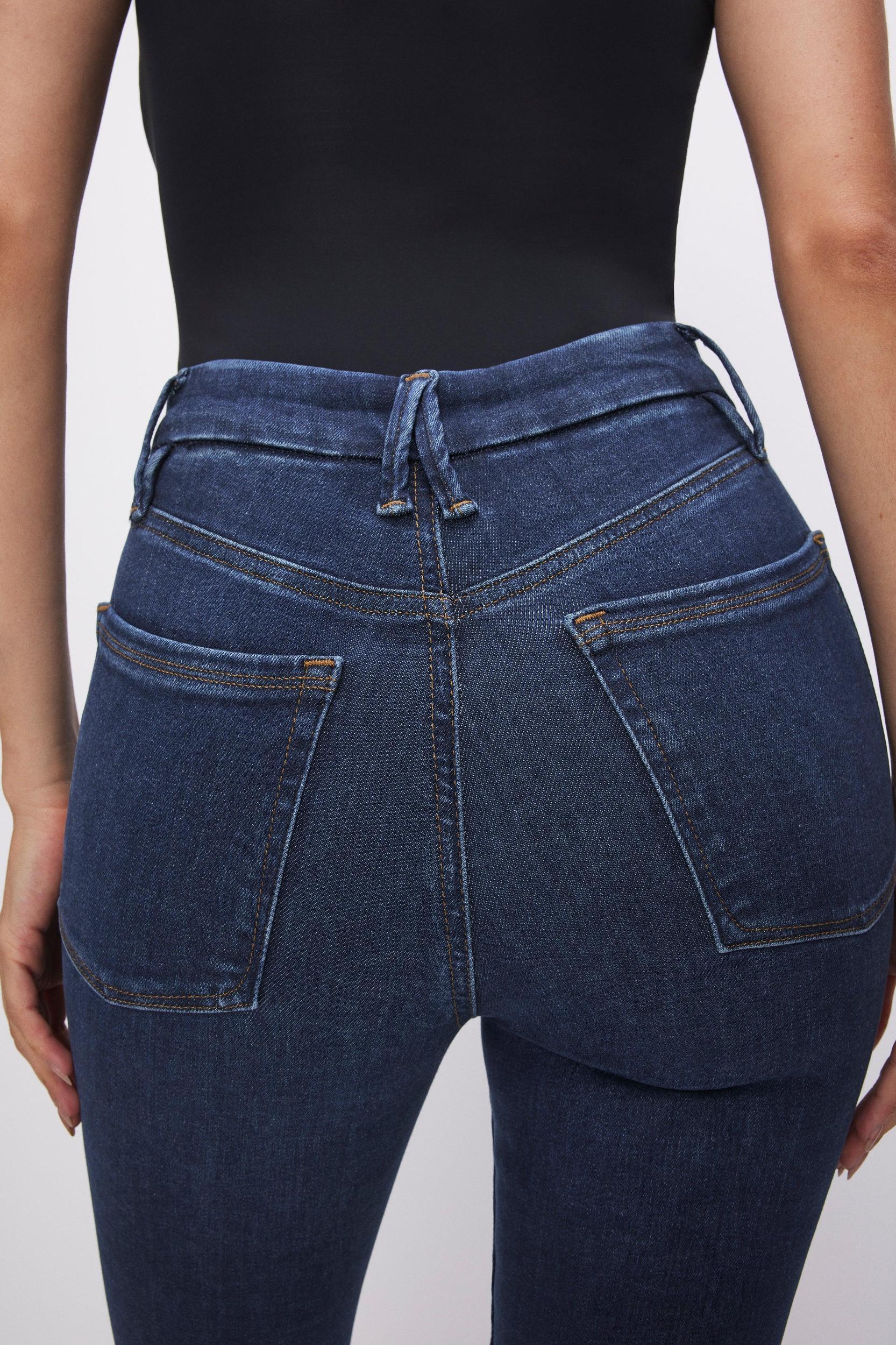 POWER STRETCH PULL-ON SKINNY JEANS | INDIGO491 Product Image