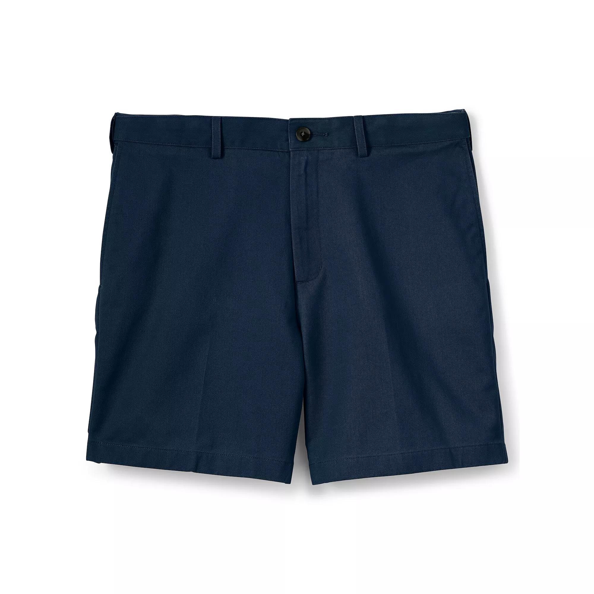 Men's Lands' End Comfort Waist 6-inch No-Iron Chino Shorts,  Product Image