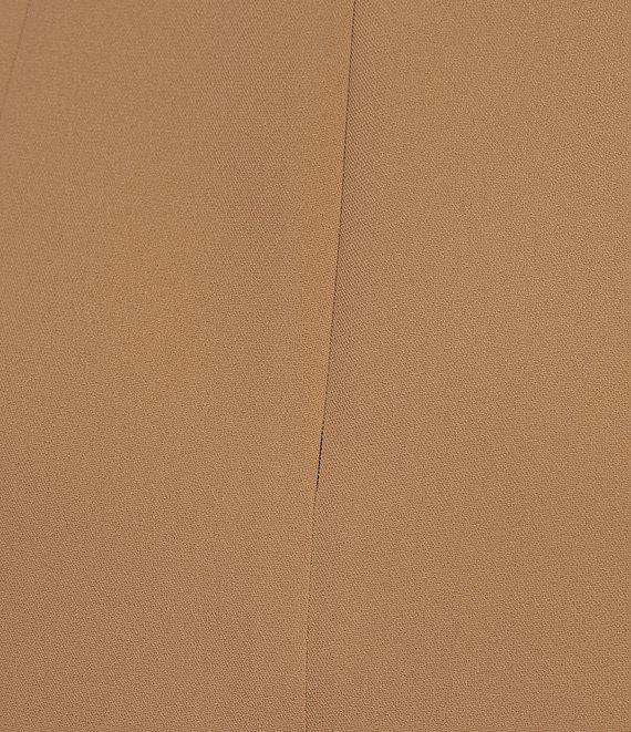 Gianni Bini Belle Stretch Suiting Coordinating Mini Faux Wrap Skirt Product Image