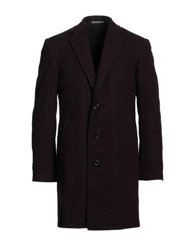 CANALI Man Coat Deep Purple Size 42 Cashmere Product Image