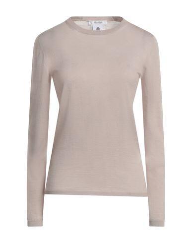 MAX MARA Woman Sweater Sand Size L Virgin Wool In Beige Product Image