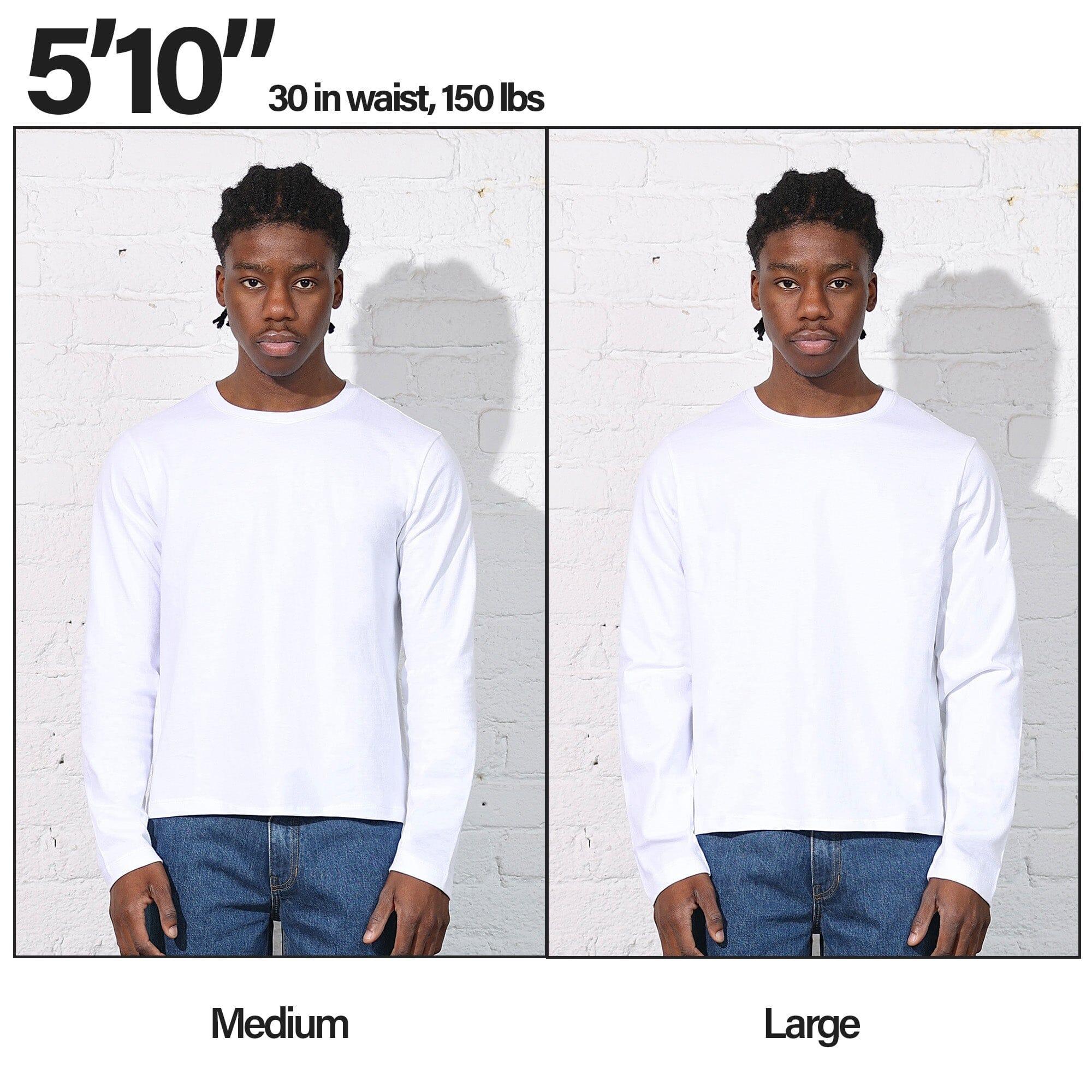 Los Feliz Crop Muscle Tee II | Long Sleeve Male Product Image