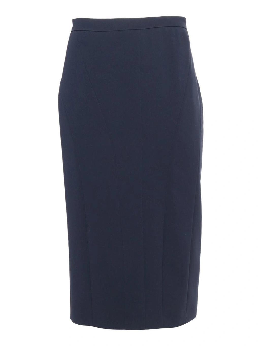 MAX MARA Studio Skirt In Blue Product Image