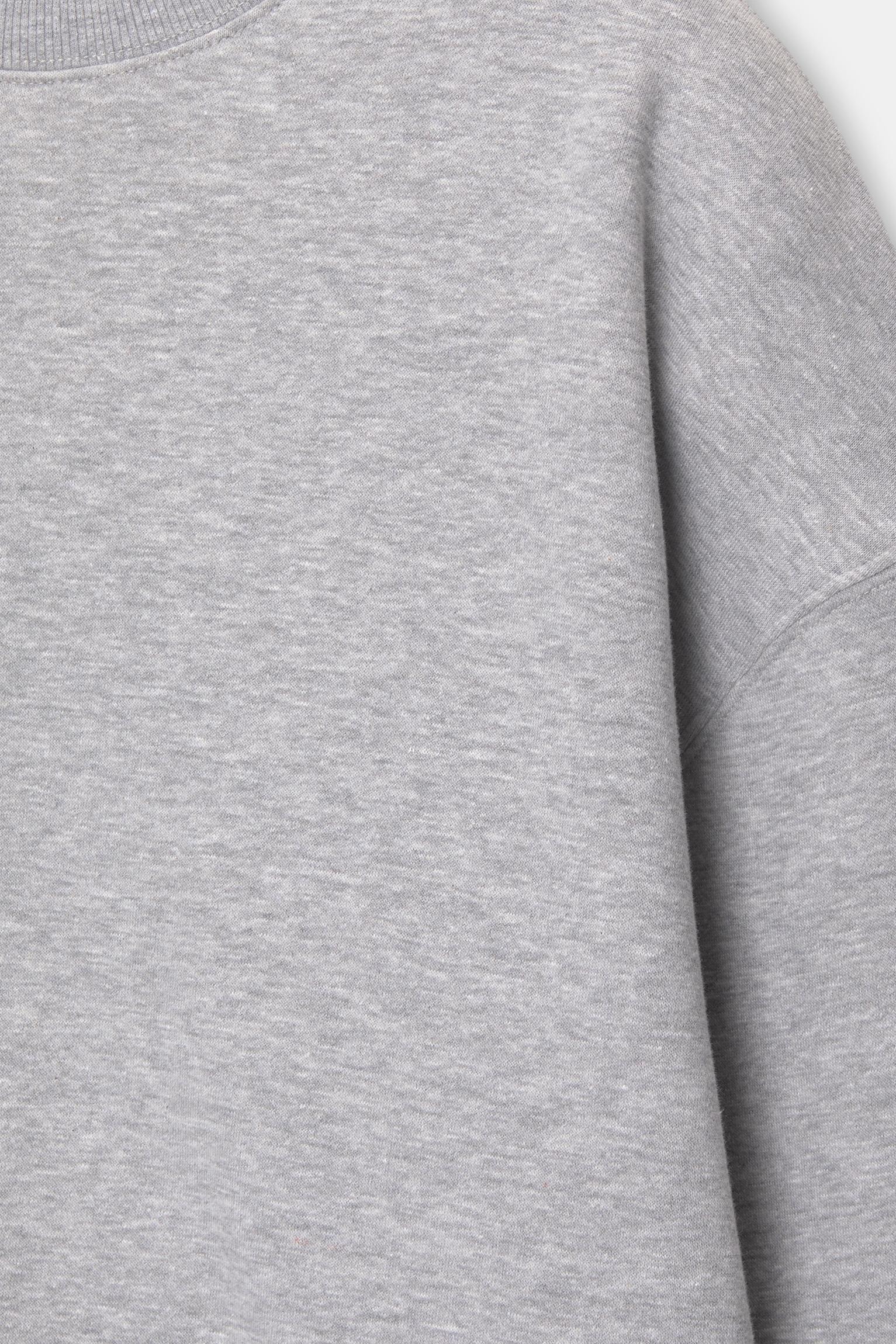 Basic crew neck sweatshirt Product Image