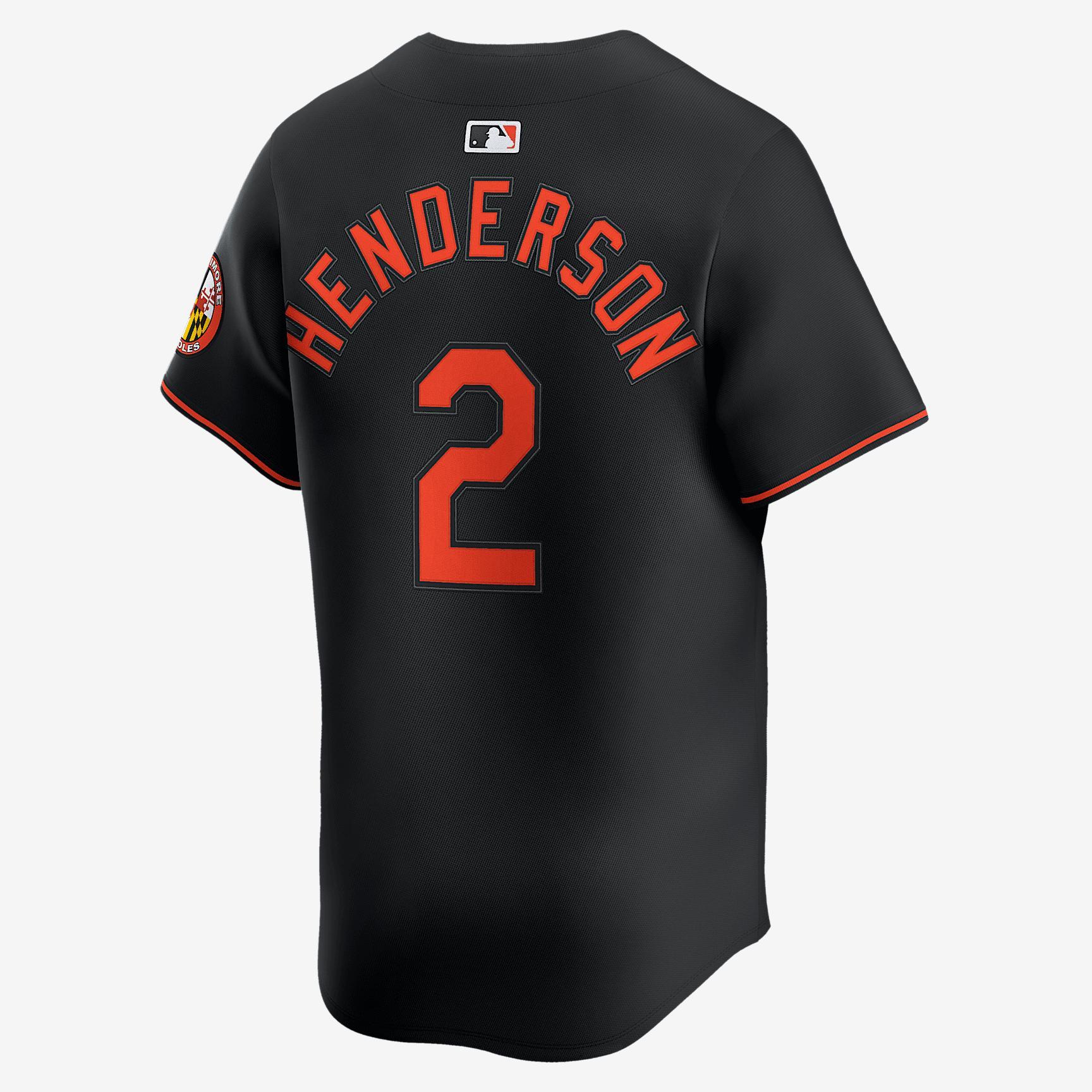 Gunnar Henderson Baltimore Orioles Nike Mens Dri-FIT ADV MLB Limited Jersey | LM25OLRDOL9-YN1 Product Image