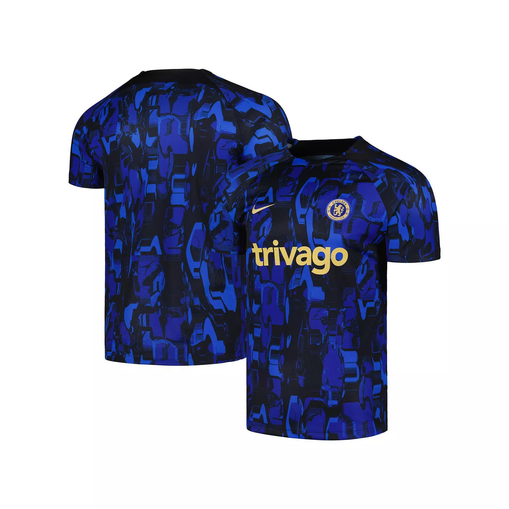 Men's Nike Blue Chelsea 2023/24 Academy Pro Pre-Match Top, Size: Large, Chl Blue Product Image