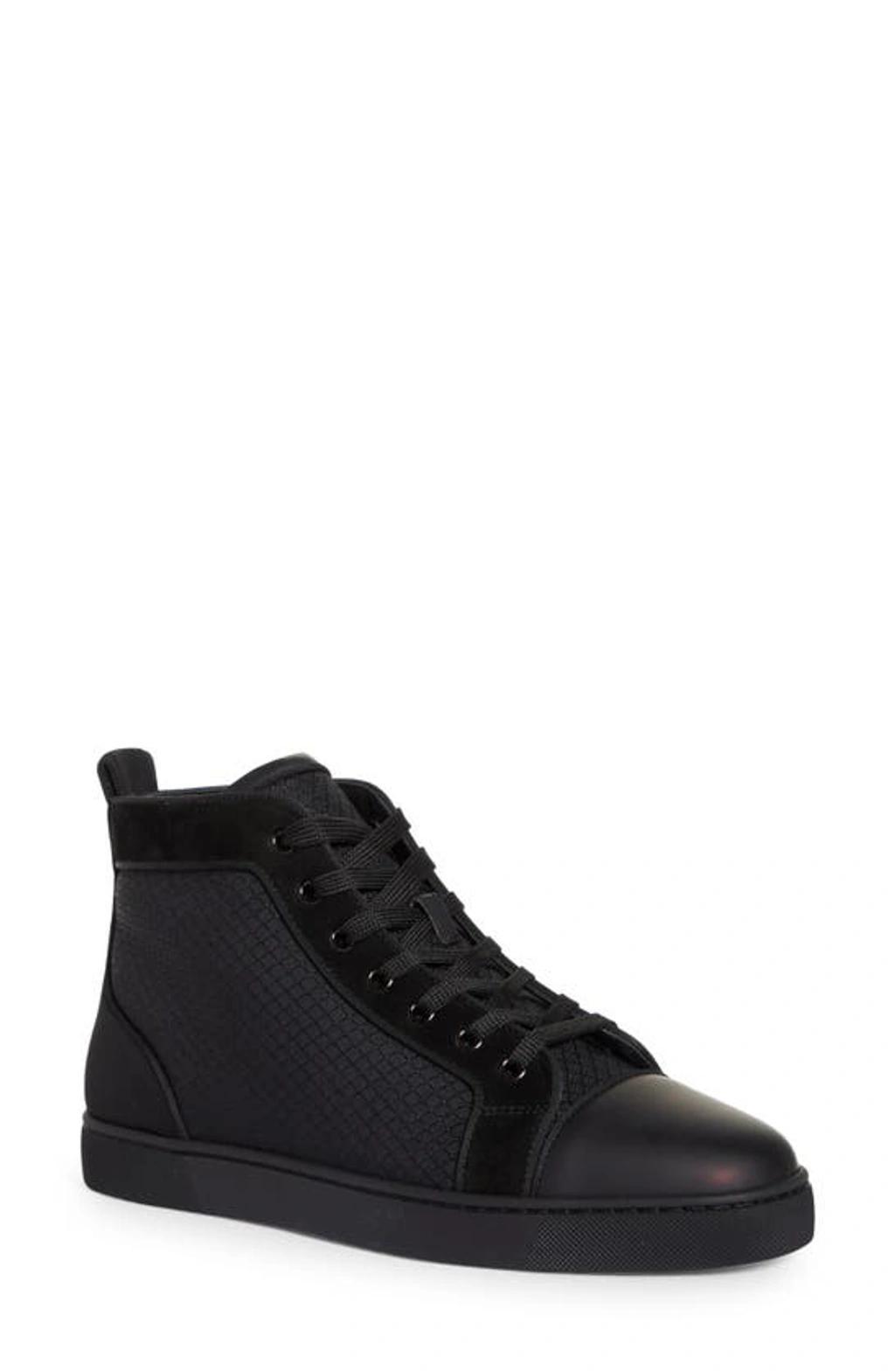 Mens Louis Orlato Tonal Textile High-Top Sneakers Product Image