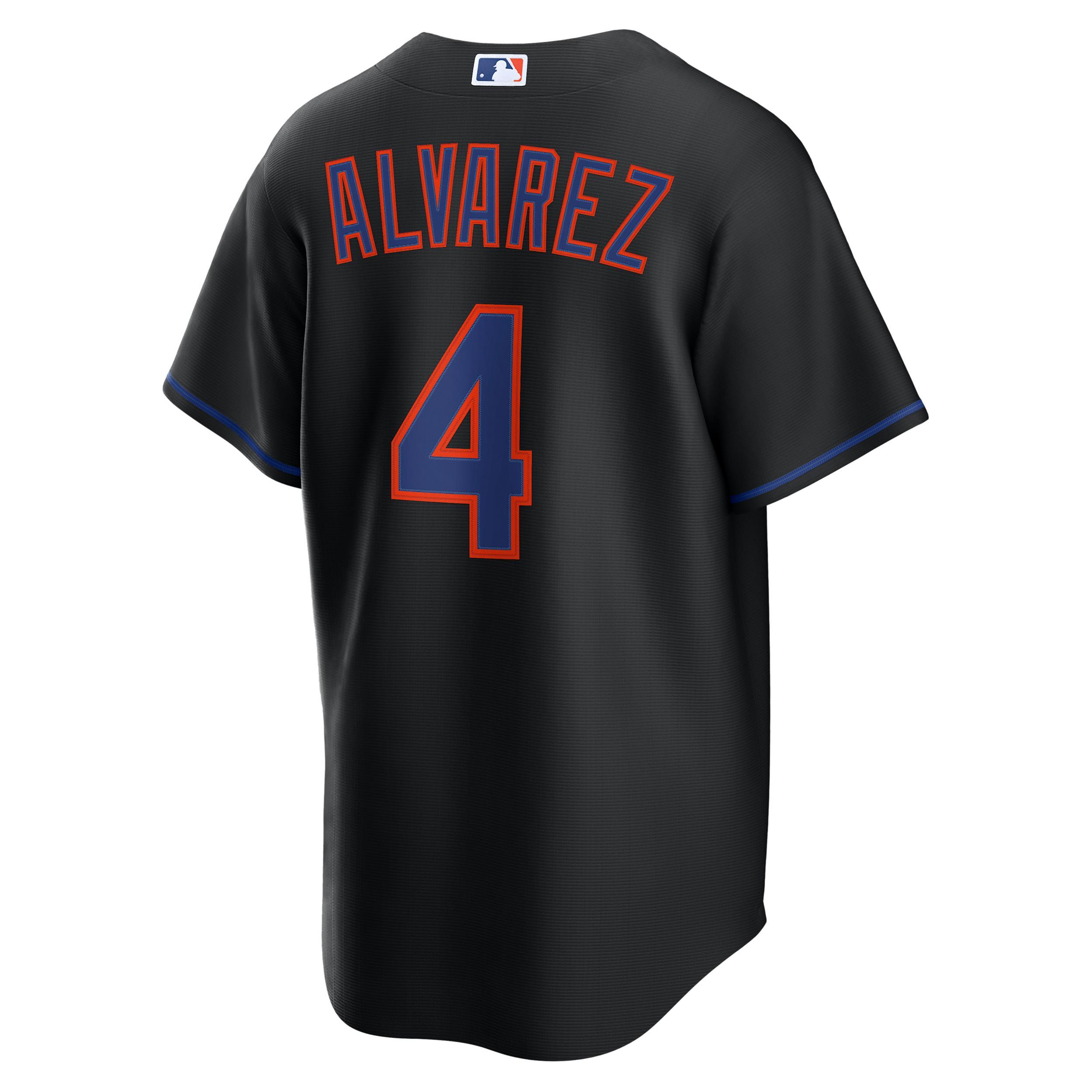 Francisco Alvarez New York Mets Nike Mens MLB Replica Jersey | RE25NMA1NM9-WG7 Product Image