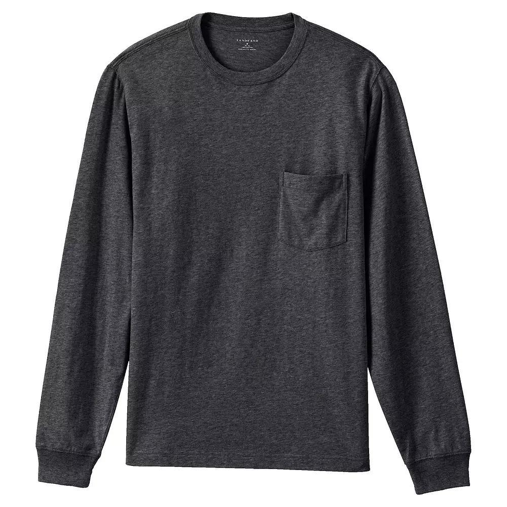 Men's Lands' End Super-T Pocket Tee,  Product Image