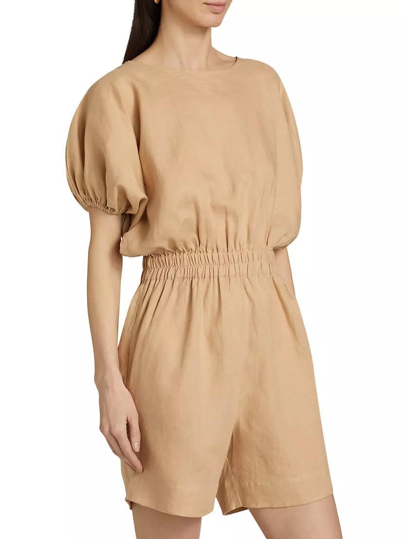 Rest & Relaxation Linen Romper Product Image