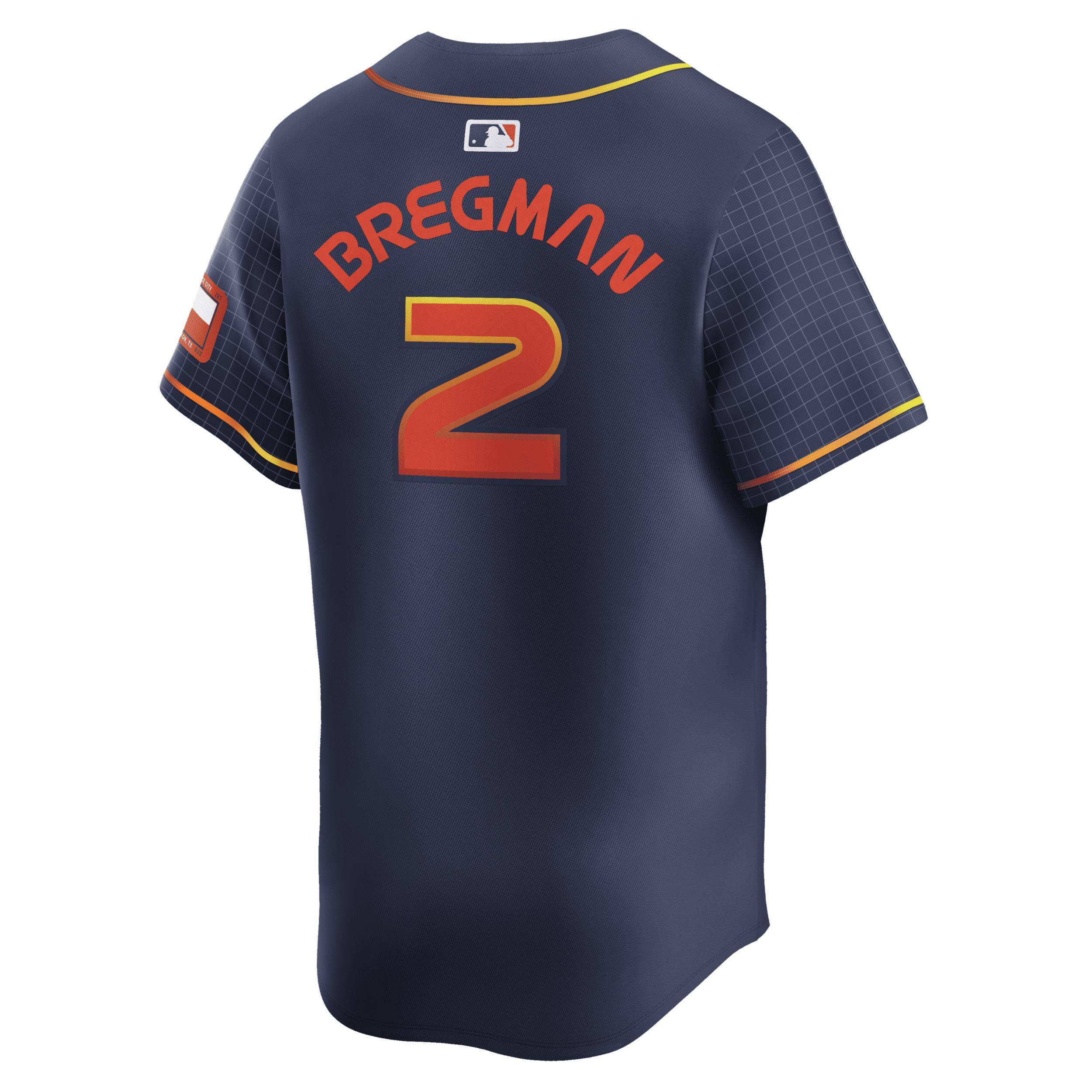 Alex Bregman Houston Astros City Connect Nike Men's Dri-FIT ADV MLB Limited Jersey Product Image