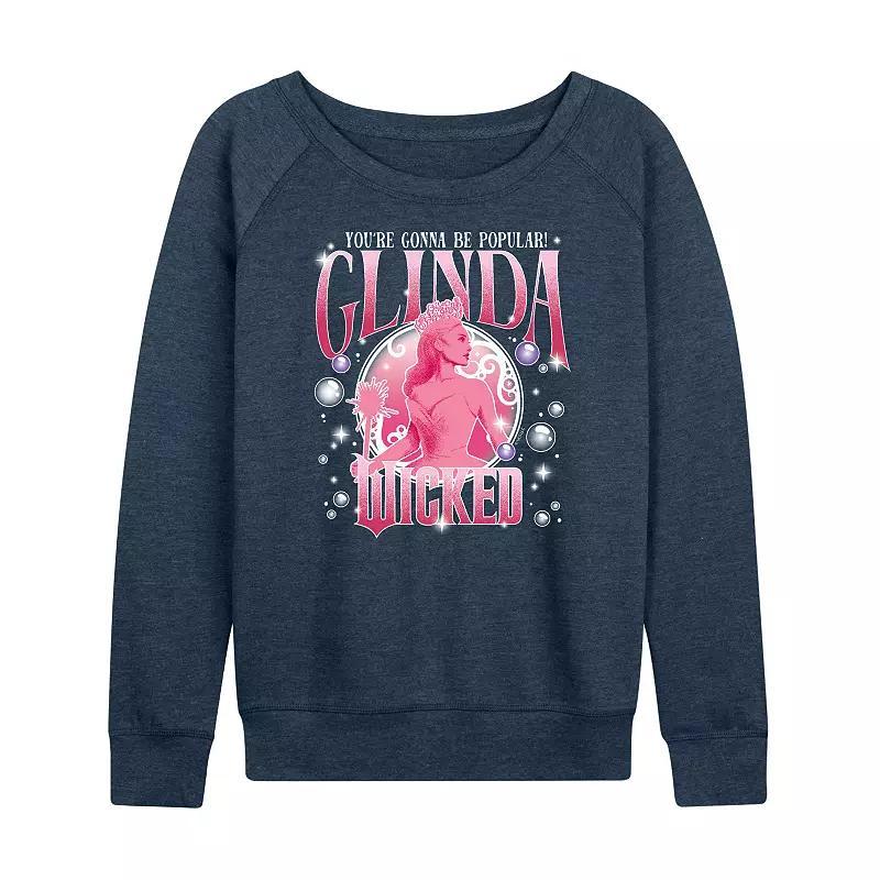 Women's Wicked Glinda Popular French Terry Long Sleeve Tee,  Product Image