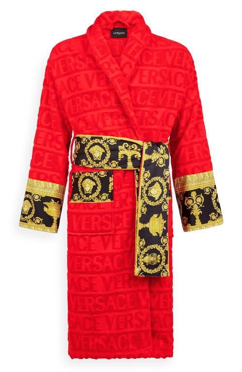 Mens Logo Baroque Bathrobe Product Image