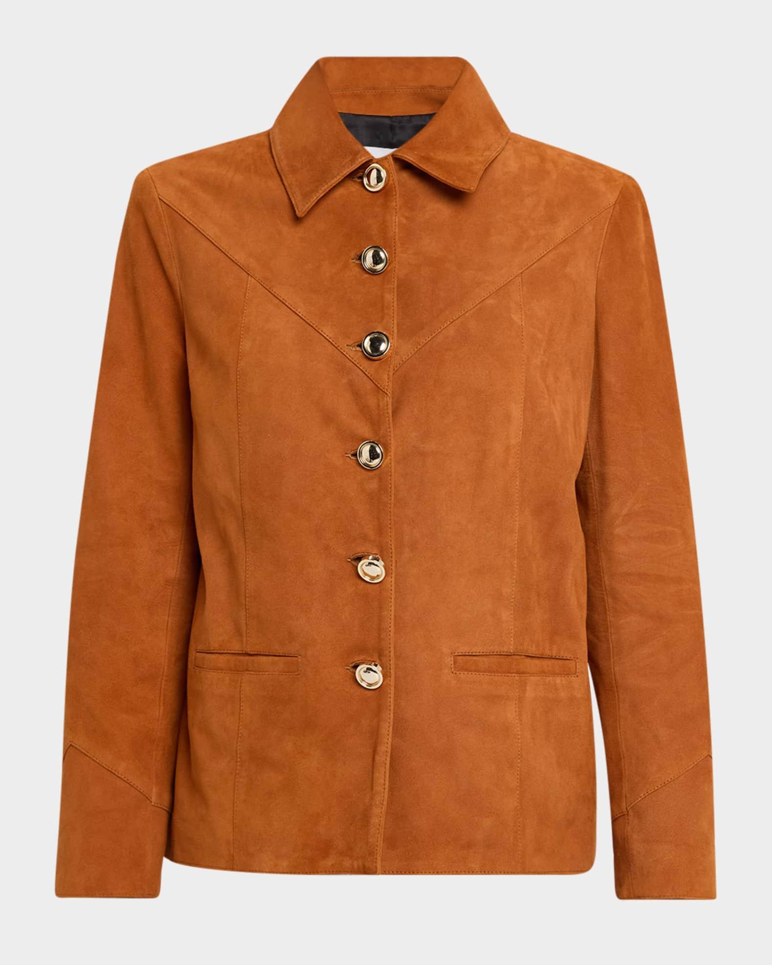 Suede Shirt Jacket Product Image