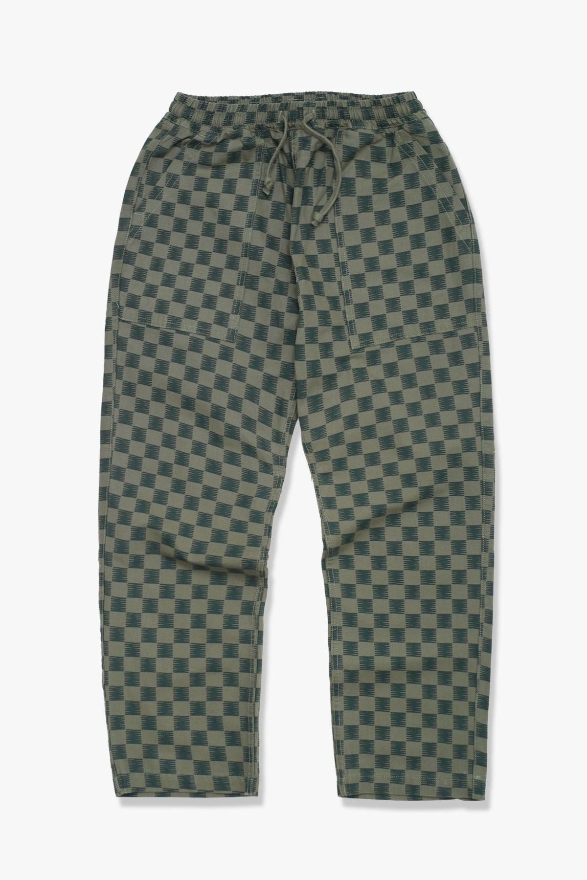 Service Works - Classic Chef Pants - Green Checker Product Image