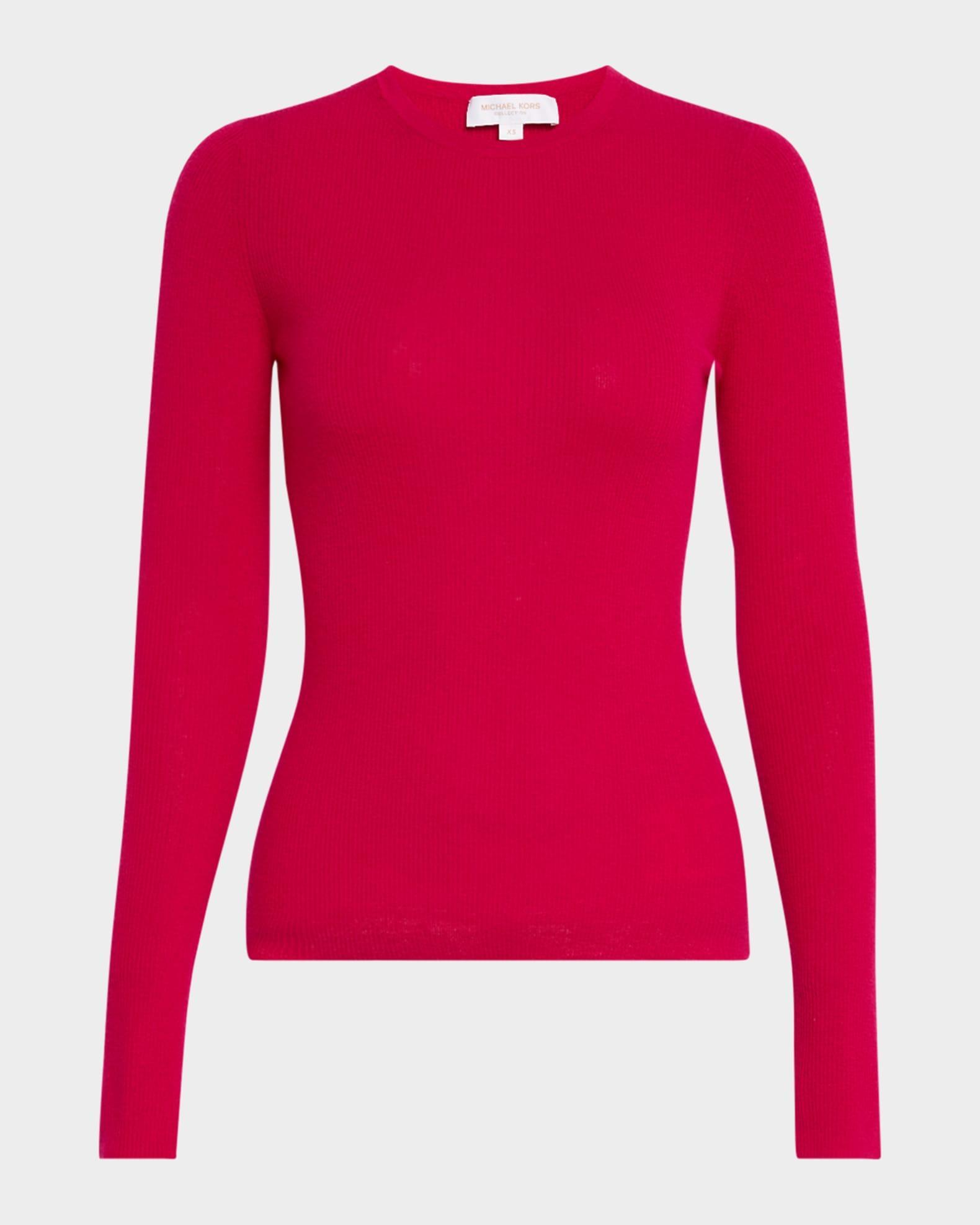 Hutton Ribbed Cashmere Pullover Product Image