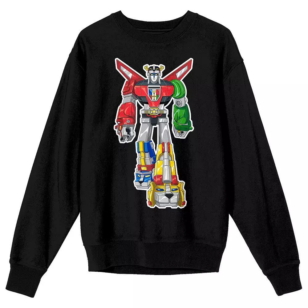 Men's Voltron Defender Long Sleeve Graphic Pullover,  Product Image
