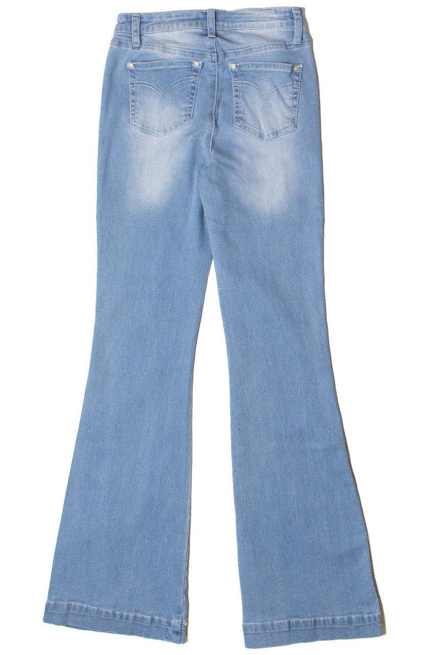 Mid Rise Flare Jeans Product Image