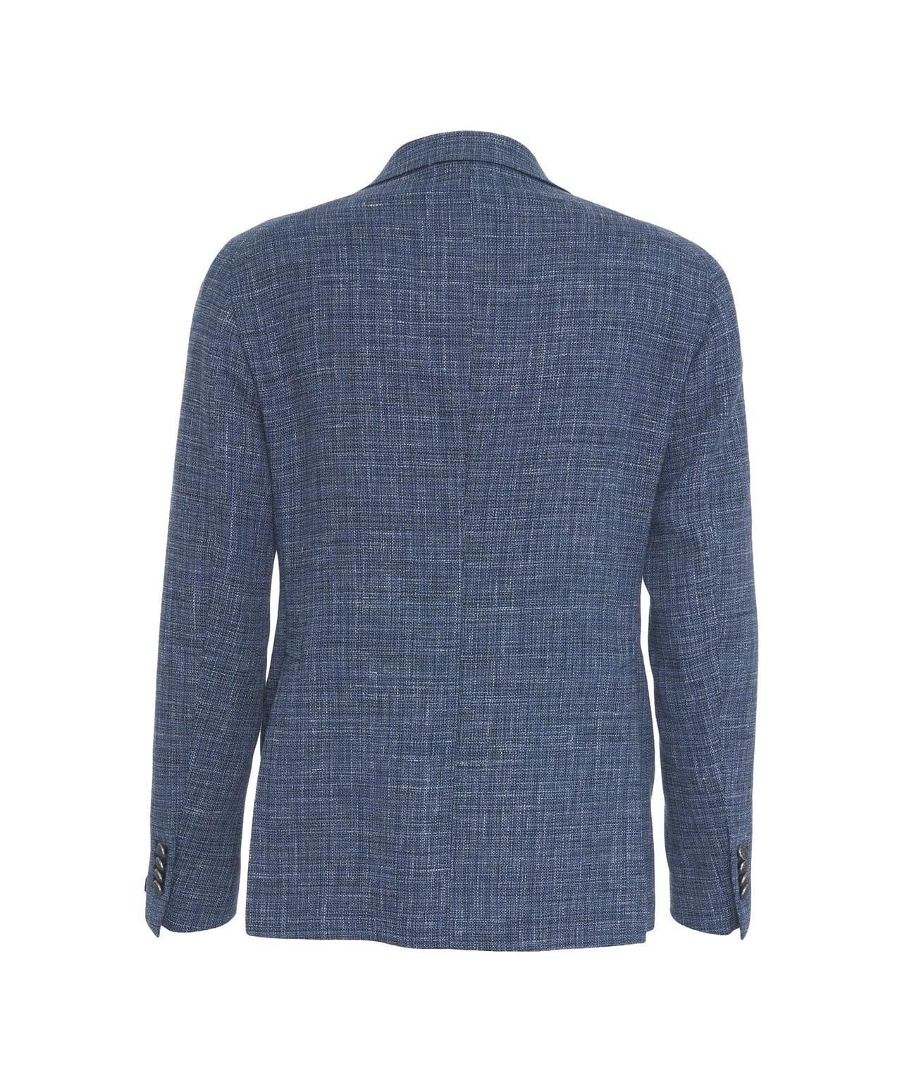 Single-breasted boucle blazer Product Image